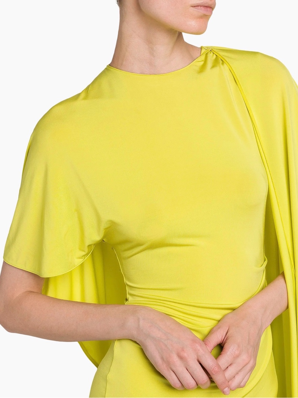 Stella McCartney Asymmetric Jersey Minidress size 44/us size 8-10 - Picture 6 of 15